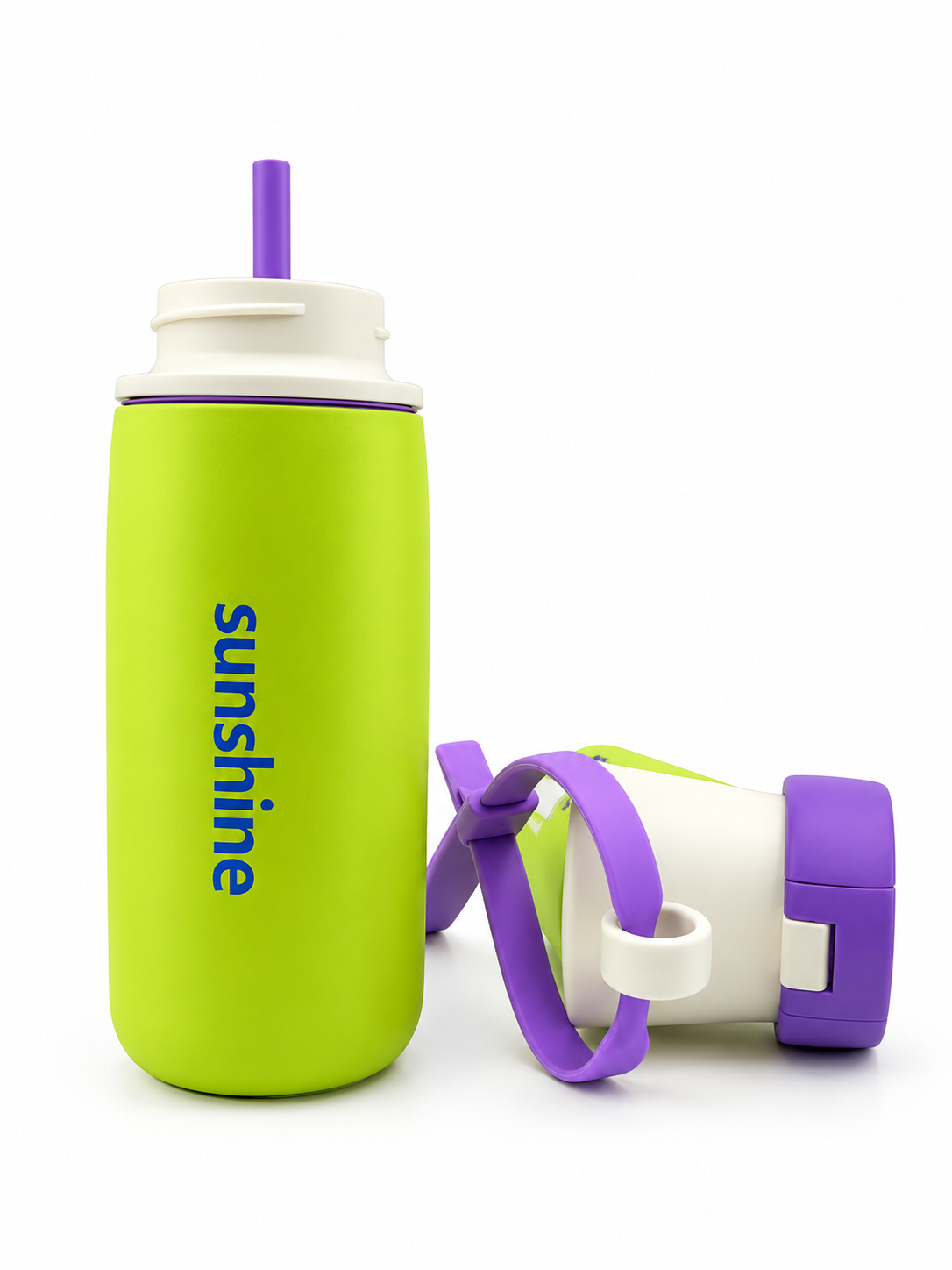 Sunshine Insulated Bottle with Strap – 500ml