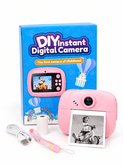 DIY Instant Digital Camera for Kids with free rolls📸💗