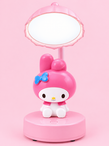 Cute Pink Character LED Mini Table Lamp for Bedroom & Study