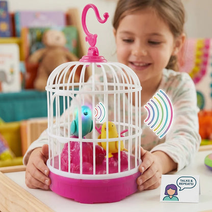 Talking Bird Cage Toy – The Interactive Toy Kids Can’t Stop Playing With