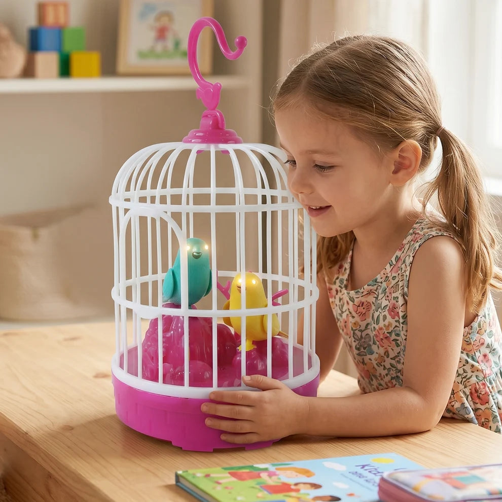 Talking Bird Cage Toy – The Interactive Toy Kids Can’t Stop Playing With