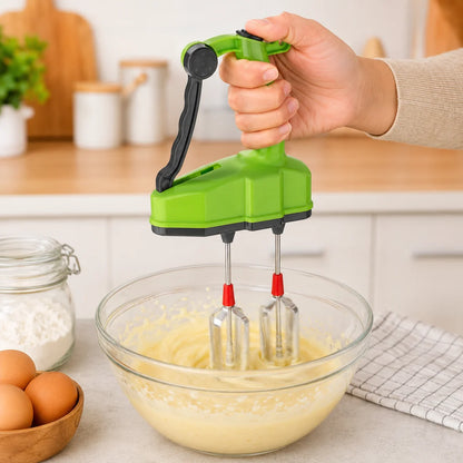 Quickslice Manual Hand Blender – No Electricity Needed