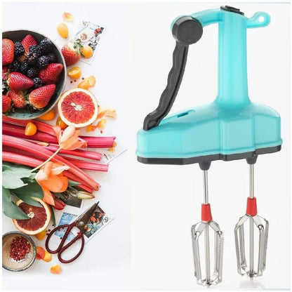 Quickslice Manual Hand Blender – No Electricity Needed